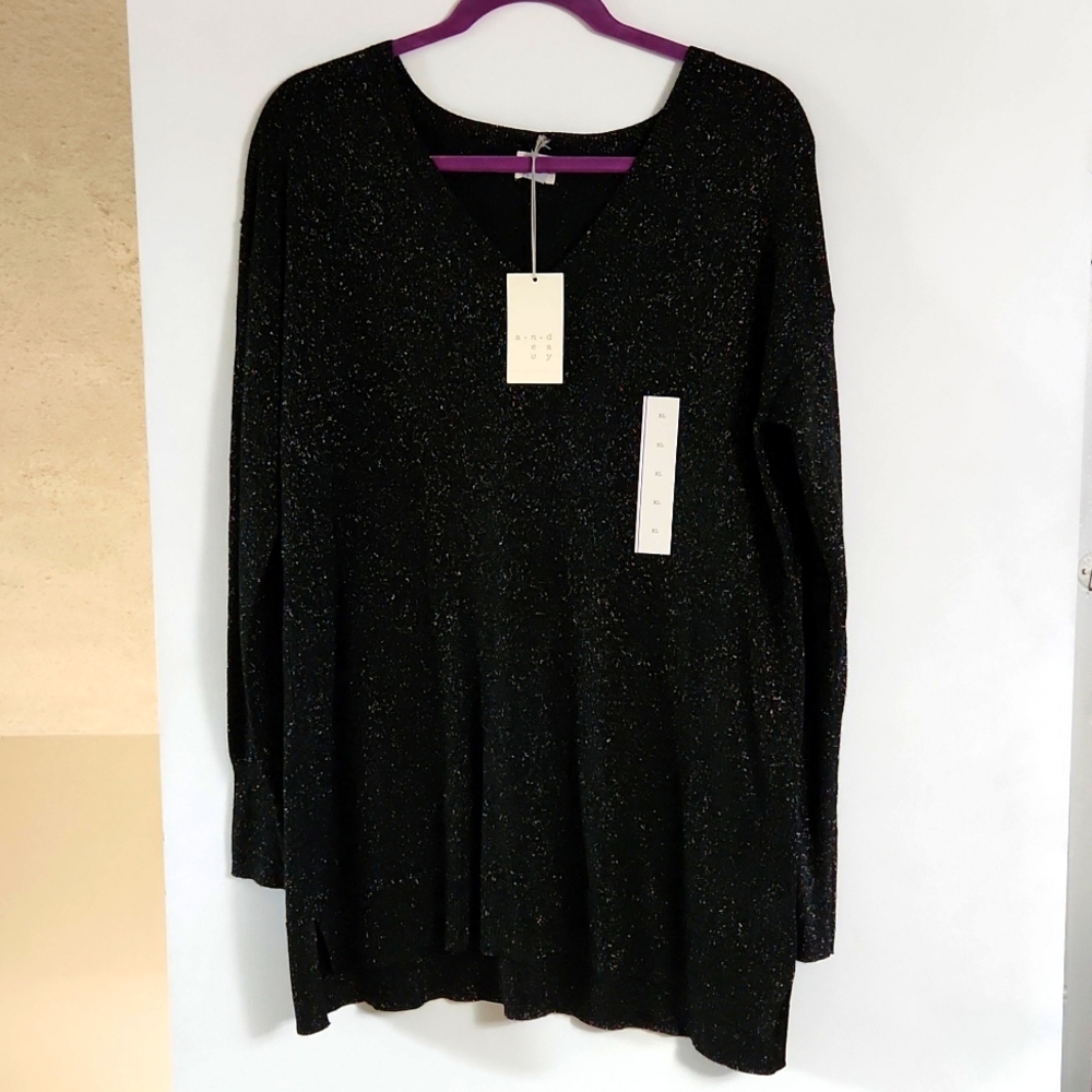 Sparkle black sweater